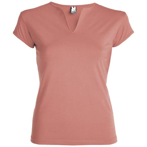 T-shirt 200gr promotionnel pour femme Belice ROLY Orange argile
